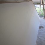 sheets and sheets of sheetrock